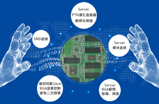 高端PCBA返修13大难题解决方案 半导体