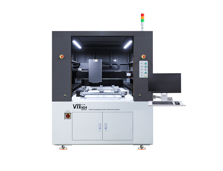 PCBA Grinding and Glue Removal System